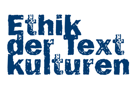 Logo: Ethik der Textkulturen