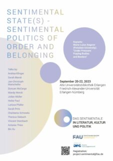 Towards entry "Conference: Sentimental State(s) – Sentimental Politics of Order and Belonging"