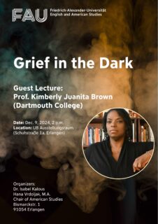 Towards entry "Grief in the Dark — Guest Lecture by Prof. Kimberly Juanita Brown (Dec. 9, 2024)"
