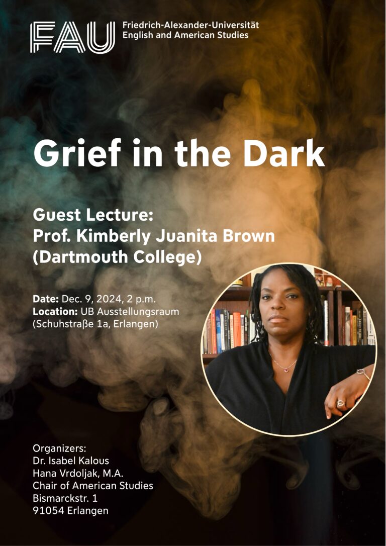 Grief in the Dark — Guest Lecture by Prof. Kimberly Juanita Brown (Dec. 9, 2024)
